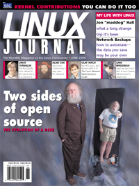 Linux Journal cover picture